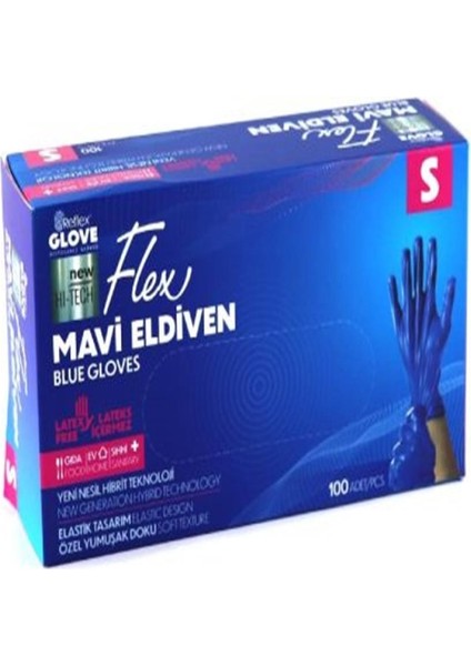 Flex Eldiven Mavi S