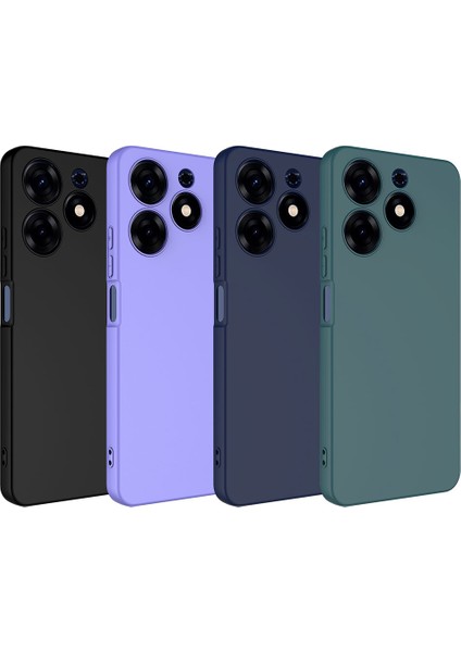 Tecno Spark 10 Pro Kılıf Mara Lansman Kapak-Siyah