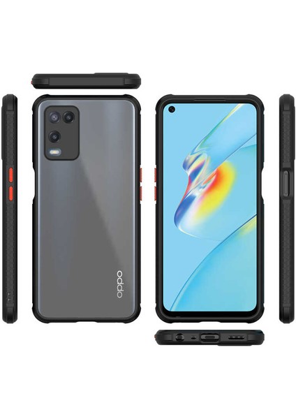 Oppo A54 4g Kılıf ​​zore Kaff Kapak-Mor