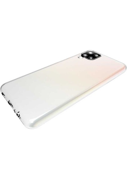 Samsung Galaxy M12 Kılıf Süper Silikon Kapak-Renksiz