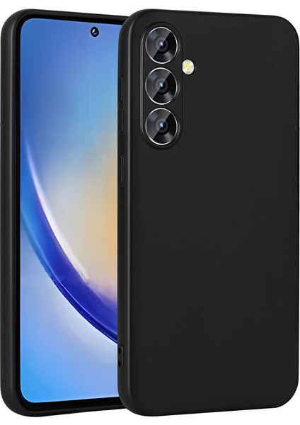 Samsung Galaxy A35 Kılıf Premier Silikon Kapak-Siyah