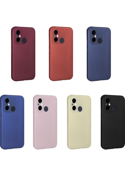 Xiaomi Redmi 12C Kılıf Premier Silikon Kapak-Lacivert