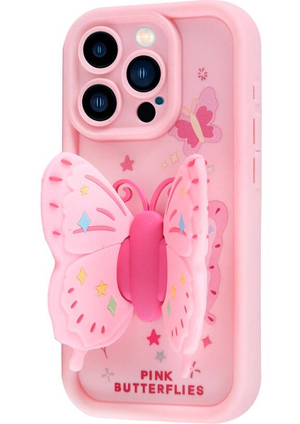 Apple iPhone 14 Pro Max Kılıf Kamera Korumalı Figür Tasarımlı Kapya Kapak-Koyu Kahve modelleri