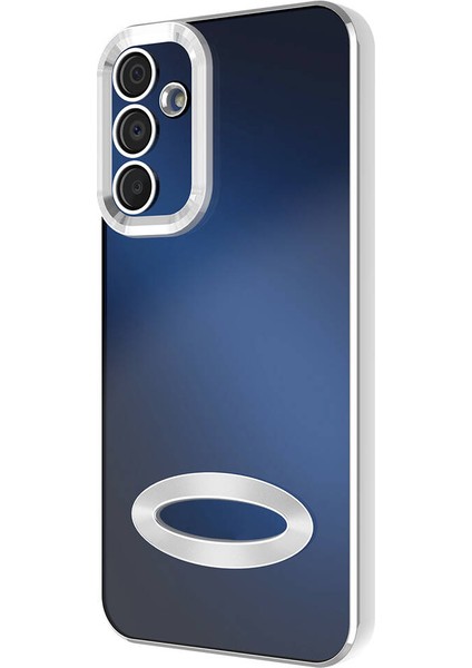 Samsung Galaxy A25 Kılıf Kamera Korumalı Logo Gösteren Omega Kapak-Gold fırsatları