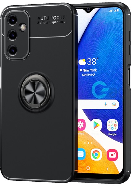 Samsung Galaxy A14 Kılıf Ravel Silikon Kapak-Siyah