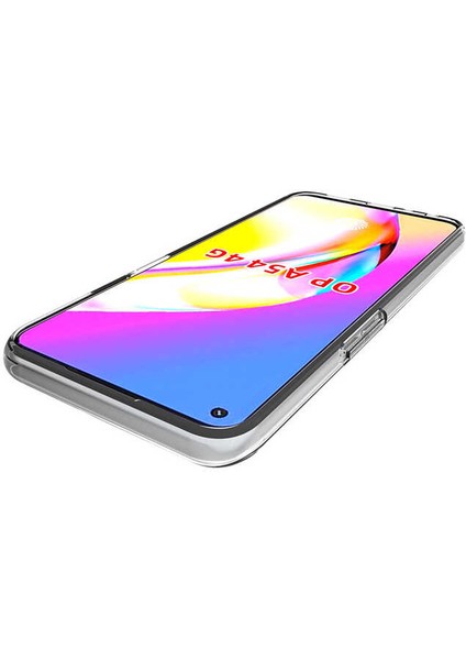 Oppo A54 4g Kılıf Süper Silikon Kapak-Renksiz