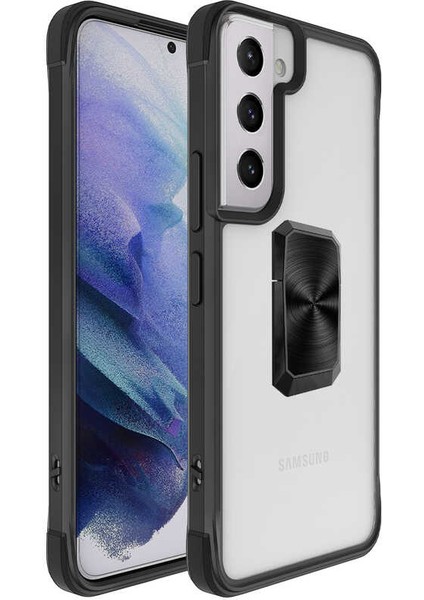 Samsung Galaxy S22 Plus Kılıf V-Bax Kapak-Siyah