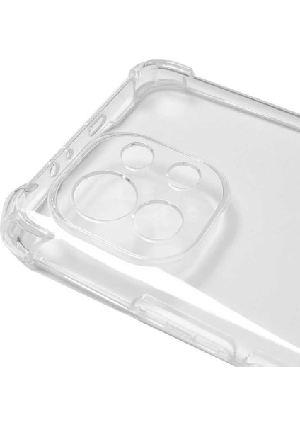 Xiaomi Mi 11 Kılıf Kamera Korumalı Nitro Anti Shock Silikon-Renksiz