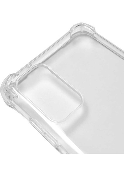 Samsung Galaxy S20 Plus Kılıf Kamera Korumalı Nitro Anti Shock Silikon-Renksiz