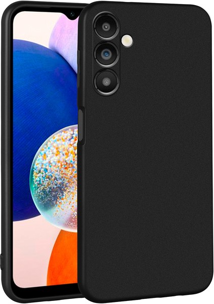 Samsung Galaxy A14 Kılıf Premier Silikon Kapak-Siyah