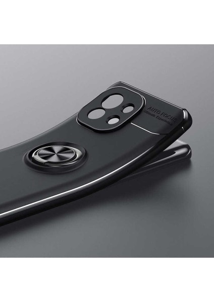 Xiaomi Mi 11 Kılıf Ravel Silikon Kapak-Kırmızı