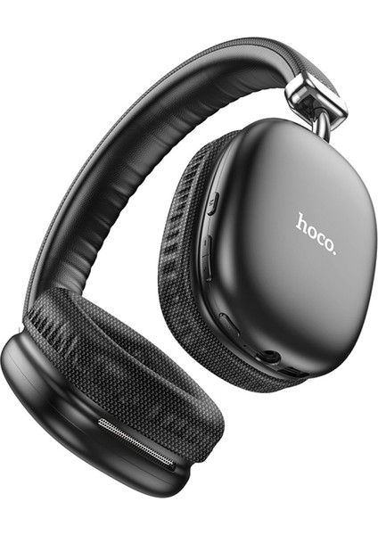 W35 Kablosuz Bluetooth Kafaüstü Kulaklık - Siyah 13