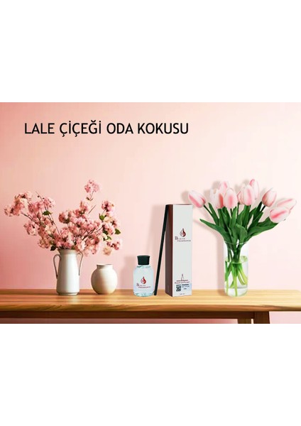 Lale Bambu Çubuklu Oda Kokusu - Beauty Fragrance Lale Çiçek 100 ml Reed Diffuser