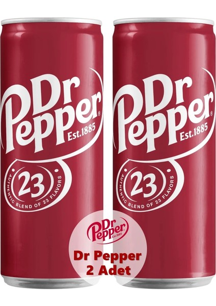 Dr. Pepper Dr Pepper 330ML 2 Adet