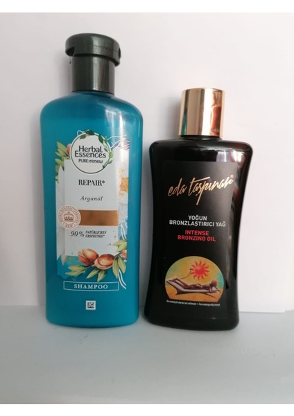 Herbal Essences Şampuan + Bronzlaştırıcı Yag Set