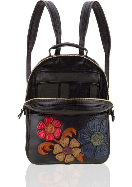 Siyah Deri Kadın Sırt Çantası 01 166 Muşo fırsatları