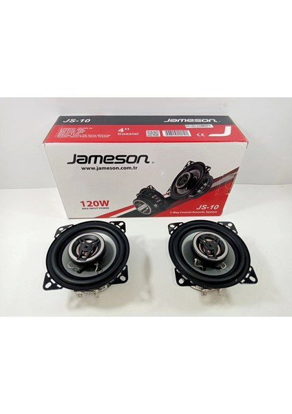 10CM Hoparlör 120W - Jameson Js-10 Kapı ve Torpido Hoparlörü