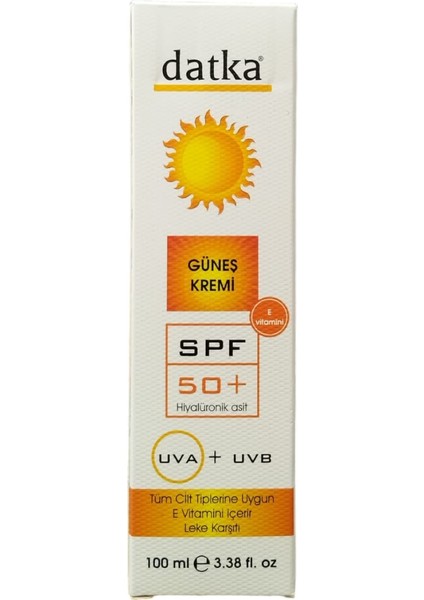 50+Spf Güneş Kremi Yüksek Koruma 100 Ml(4 Mevsim)