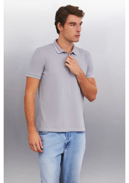 Forestar Erkek Gri Polo Yaka T-Shirt fırsatları