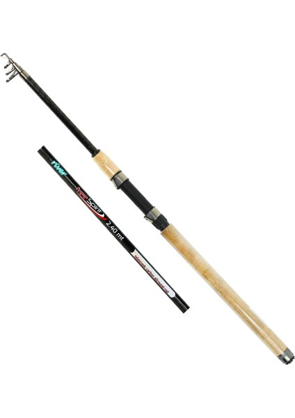 Free Spirit 240 cm 60-125G Atarlı Karbon Teleskopik Olta Kamışı