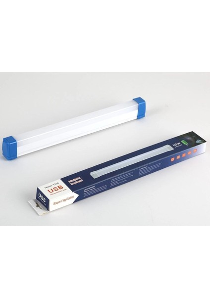 Tekno Trust Şarj Edilebilir USB Şarj Edilebilir LED Lamba Çadır Lambası 2 Molu Manyetik Açık Taşınabilir Fener