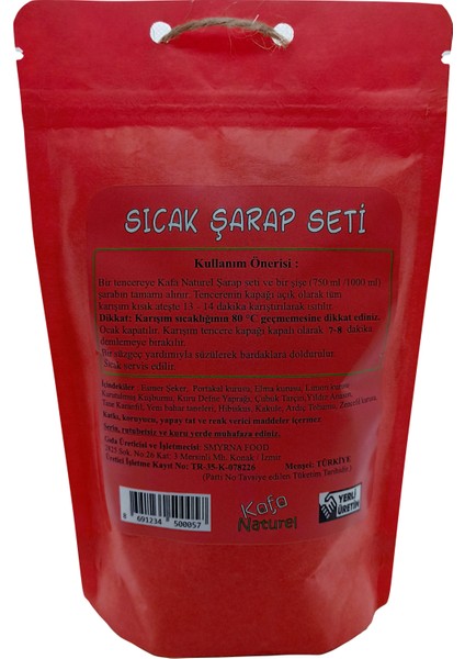 Sıcak Şarap Baharat Seti 85 Gr