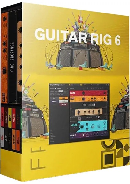 Guitar Rig 6 Le (PC,MAC) - 1 Cihaz Lifetime/Ömür Boyu Abonelik Kodu