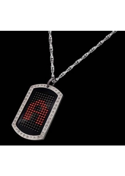 LED Işıklı Kolye Kayan Yazı fırsatları
