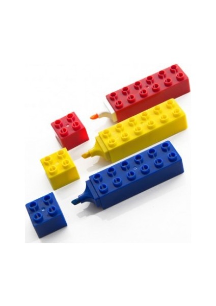 LEGO Görünümlü Keçeli Kalem modelleri