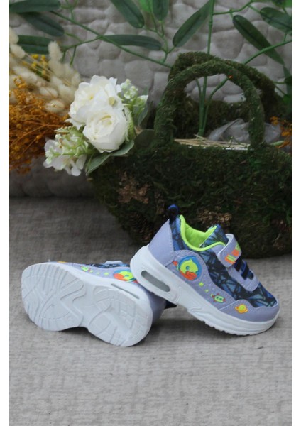 Fort 0773 Mavi Figürlü Hafif Taban Işıklı Kız Çocuk Ayakkabı indirimleri