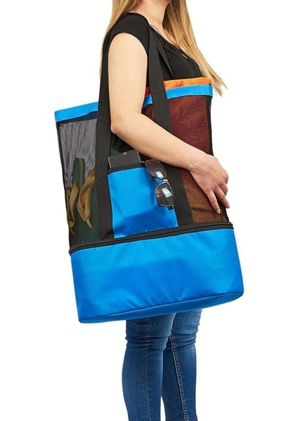 Ankaflex Piknik Çantası Plaj Çanta Deniz Soğuk Tutucu Seyahat Kamp Termos Outdoor Kadın Thermo fırsatları