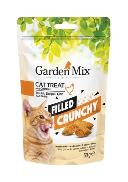 Tavuklu Içi Dolgulu Kedi Ödül Maması 60 gr