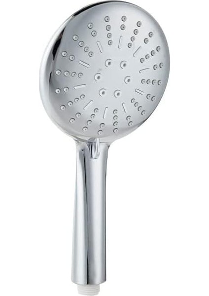 Duş Seti Başlığı - 3 Farklı Püskürtmeli Duş Başlığı - Dayanıklı Paslanmaz Abs El Duşu/duş Takımı, Duş Hortumu Spirali ile Uyumludur/nerolıa