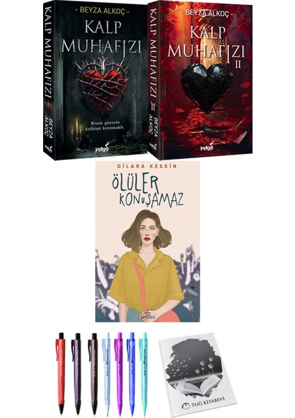 Kalp Muhafızı 1- 2- Ölüler Konuşamaz + Kalem + Not Defteri