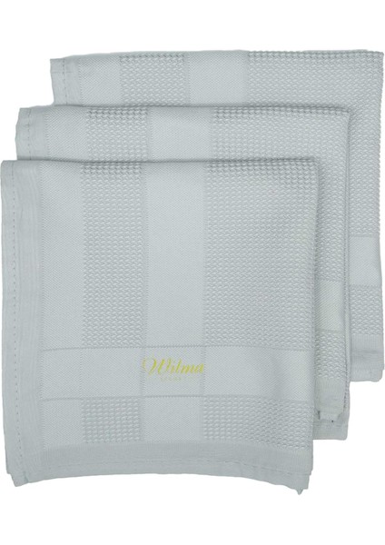 Secret Lotus Mikrofiber Bez 60X40 3 Lü Set - Mutfak, Banyo, Cam, Araç Temizlik Bezi- Iz Bırakmayan Toz Bezi (Gri)