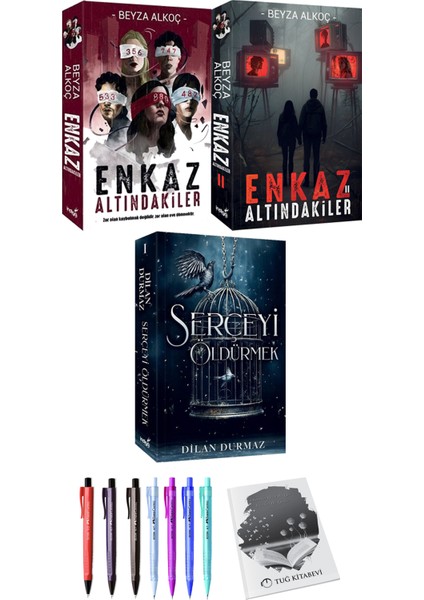 Enkaz Altındakiler 1-2 -Serçeyi Öldürmek + Kalem + Not Defteri