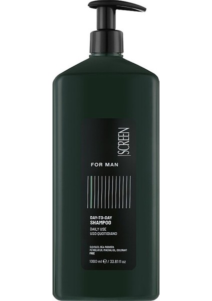 For Man Day-To-Day Shampoo 1000ml Günlük Kullanım Şampuanı Keyk35