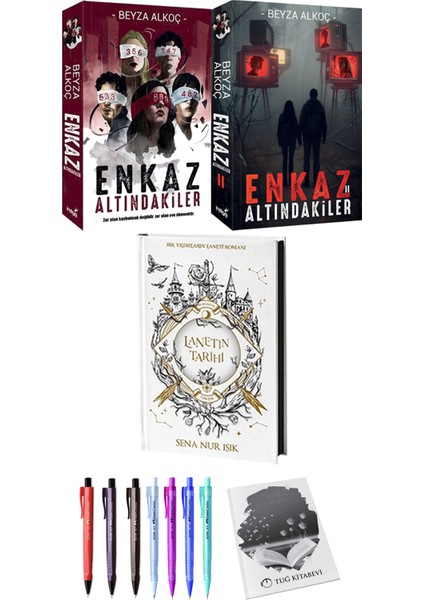 Enkaz Altındakiler 1-2 -Lanetin Tarihi + Kalem + Not Defteri