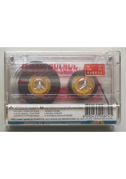 Ismail Bülbül Hocadan Münacat Hadiseler ve Ilahiler Kaset (Orjnal Dönem Baskı Kaset) fiyatları