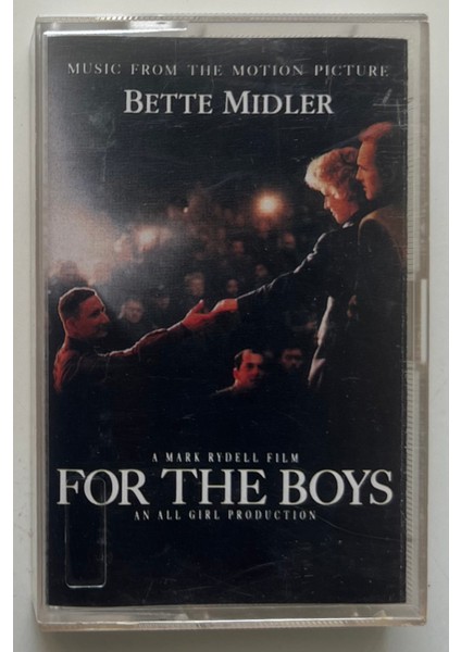 Bette Midler For The Boys Music From The Motion Picture Kaset (Orjnal Dönem Kağıt Baskı Kaset)