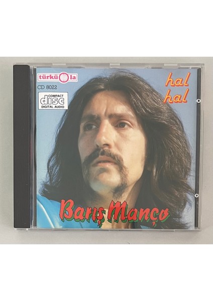 Barış Manço Hal Hal CD (Orjnal 1989 Dönem Alman Baskı Cd)