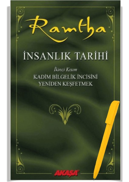Alfa Kalem + Insanlık Tarihi - Ramtha 2 (Jz Knight) -Yeni Kitap- Akaşa Yayınları