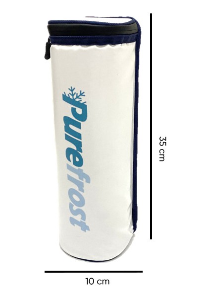 Pf3 Şişe Soğutucu Termal Silindir Bisiklet Çantası/1 Adet Thermo-Pure Jel Paket
