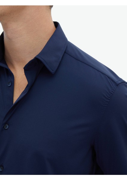 Lacivert Regular Fit Casual Gömlek indirimleri