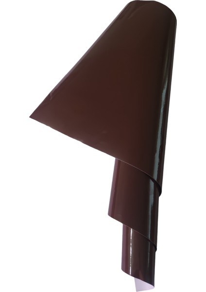 Kahverengi Renk Dayanıklı Araç Motor Mobilya Kaplama Folyosu (126CMx50CM)