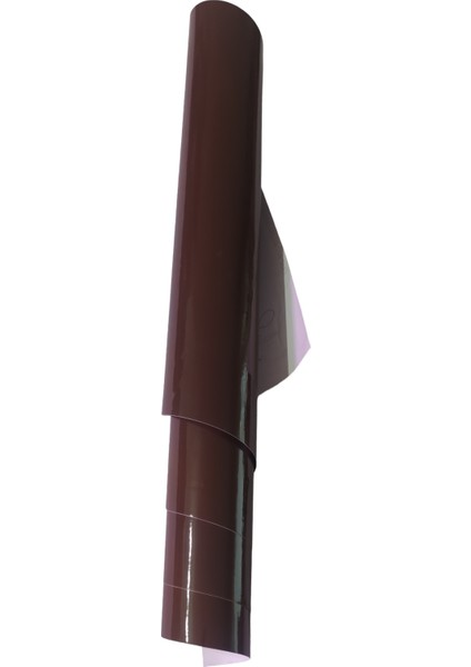 Kahverengi Renk Dayanıklı Araç Motor Mobilya Kaplama Folyosu (126CMx50CM)