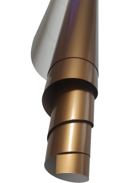 Bakır Renk Dayanıklı Araç Motor Mobilya Kaplama Folyosu (126CM x 50 Cm)