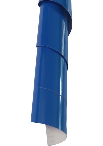 MAVİ RENK Dayanıklı Araç Motor Mobilya Kaplama Folyosu (126CM x 50 Cm)