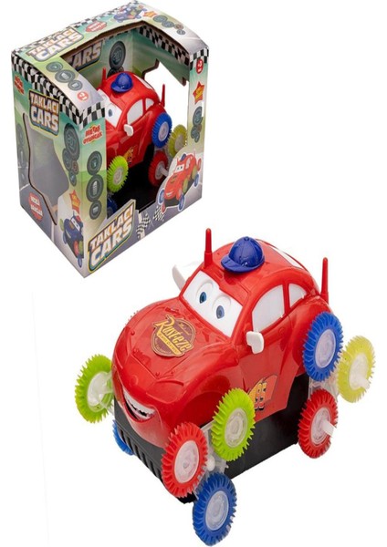 Pilli Işıklı Taklacı Cars Bgy-03