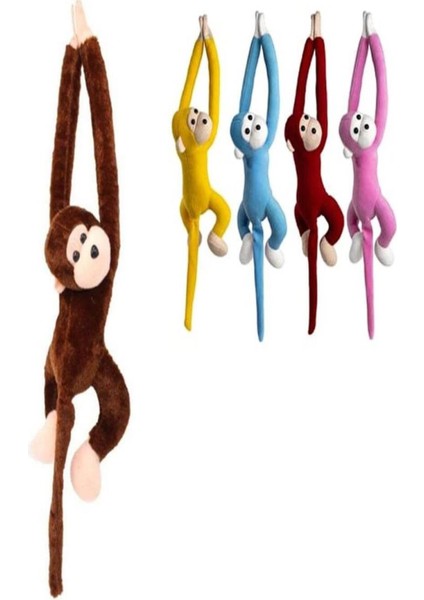 KZL-2101004 Peluş Küçük Sarılan Maymun Sesli